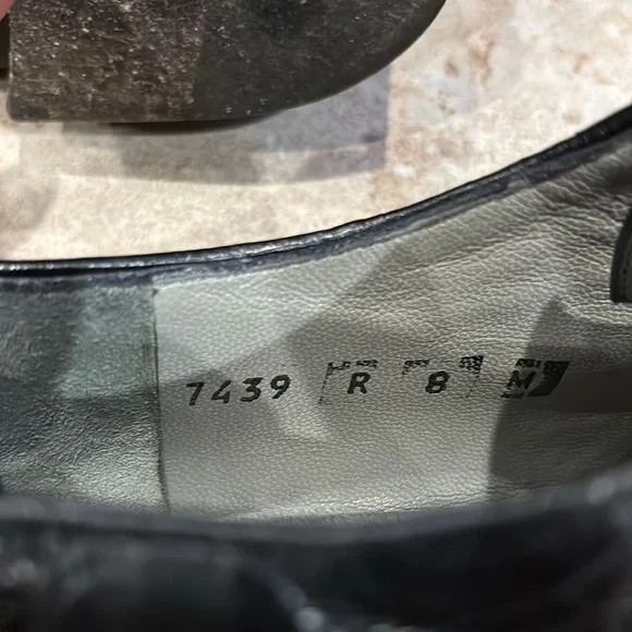 Lorenzo Banfi Man’s Italian Shoe Crocodile Dressing size 8 - Picture 16 of 16